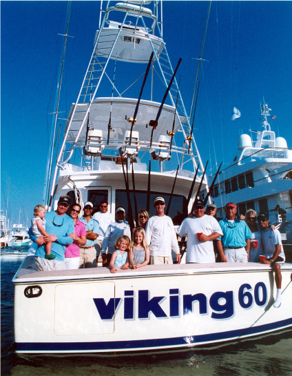 Friends on a Viking 60